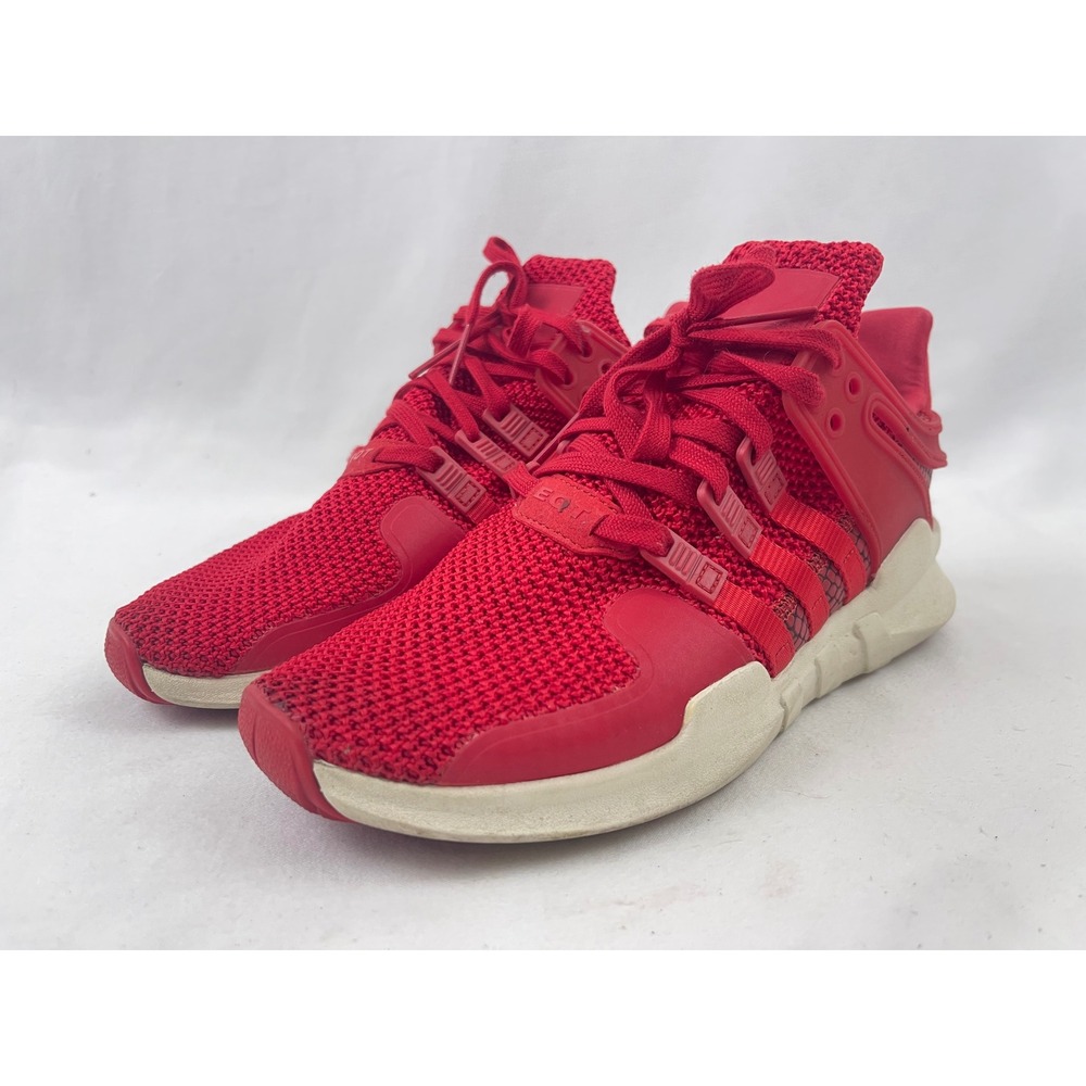 Adidas EQT Support‎ ADV Womens 6 Scarlet Red Low Top Sneakers Knit Running Shoes